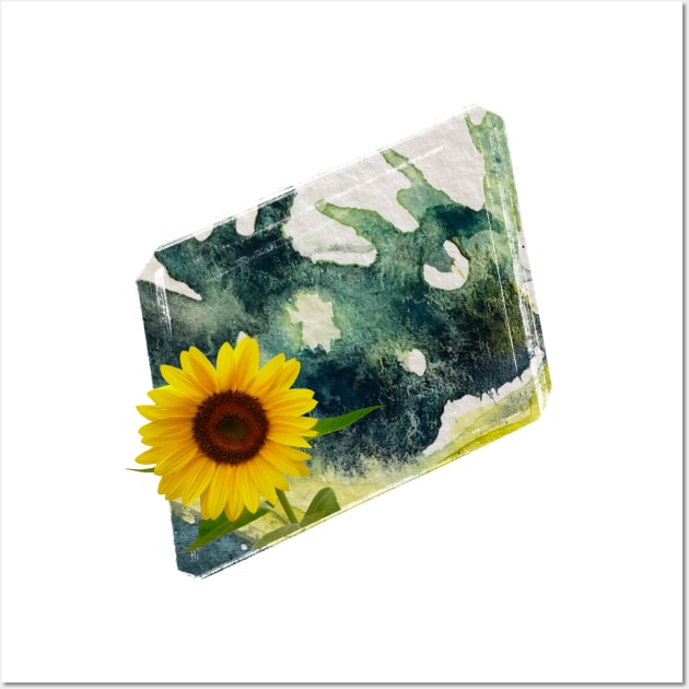 Spring Musings - Sunflower 2 Wall Art by Musings Home Decor